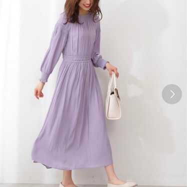 Proportion Body Dressing Blouse One-Piece Purple