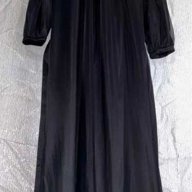 Ladies' Black Long Sleeve Long Dress Size 9 【Bouch