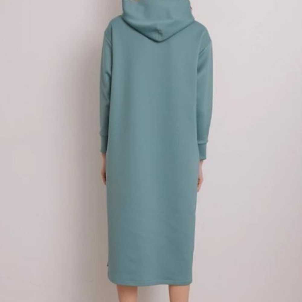 TONAL Tonal Beautiful Color Parka Dress with Gold… - image 3