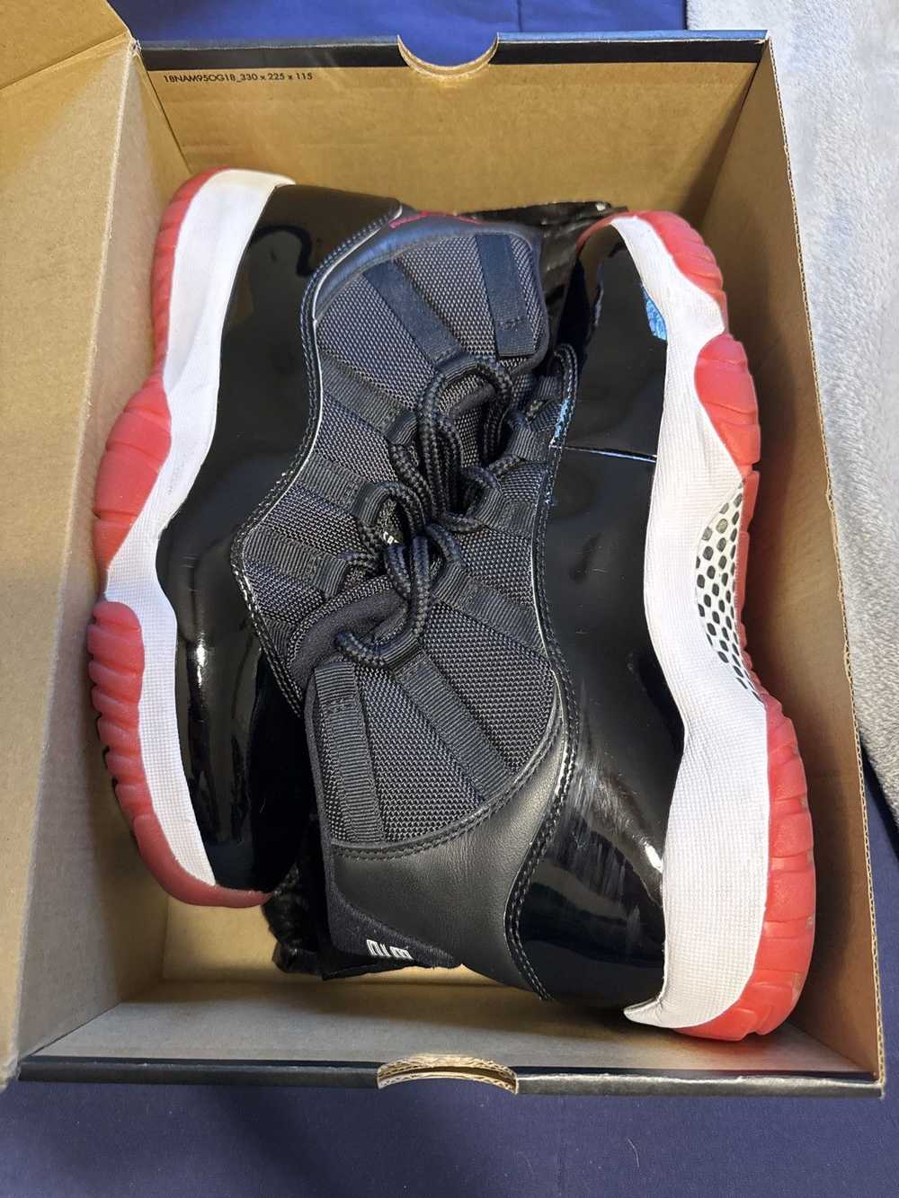 Jordan Brand × Nike 2019 Jordan 11 “BRED” - image 2