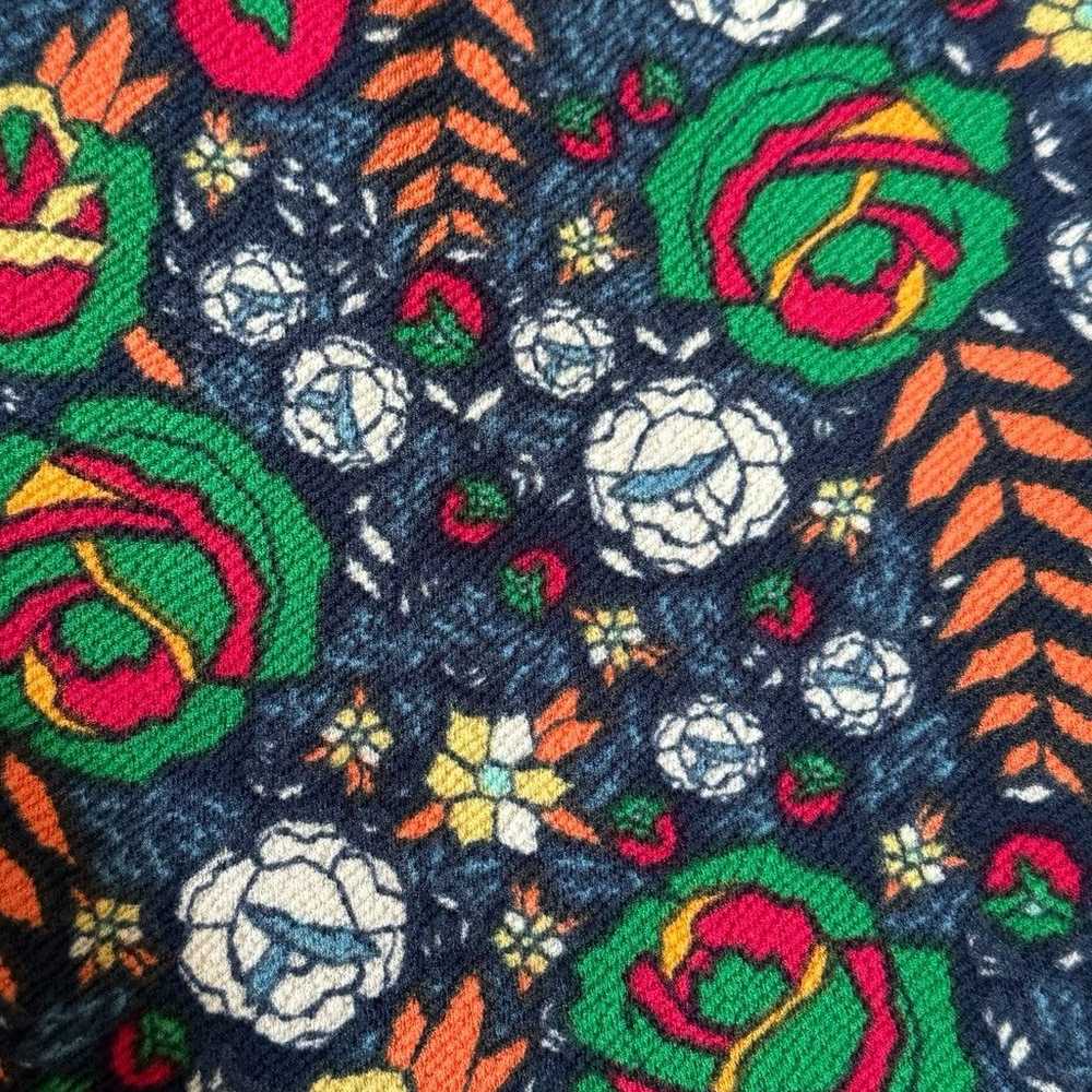 LuLaRoe Amelia Floral Multicolored Stretchy Knit … - image 6