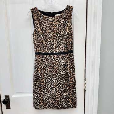 Ann Taylor LOFT classic leopard print sleeveless d