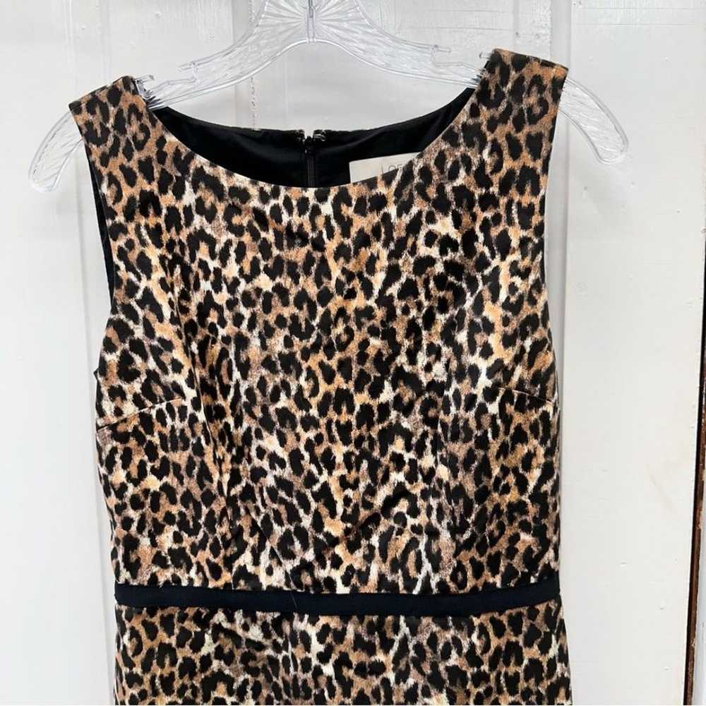 Ann Taylor LOFT classic leopard print sleeveless … - image 2