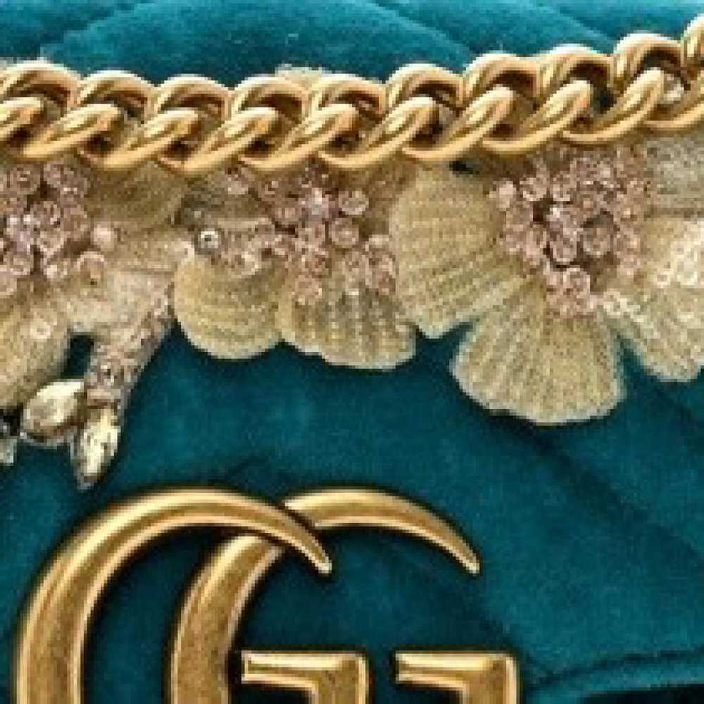 Gucci Gg Marmont Chain Flap cloth handbag - image 8