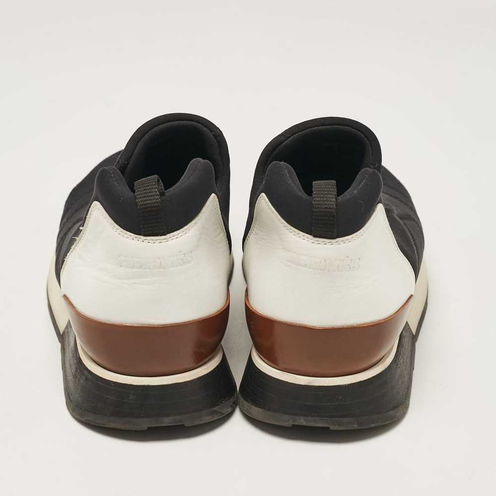 Hermès Leather trainers - image 4