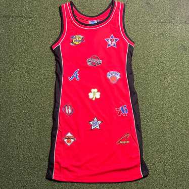 Vintage Hip Pop Allstar Embroidered Patchwork Bas… - image 1