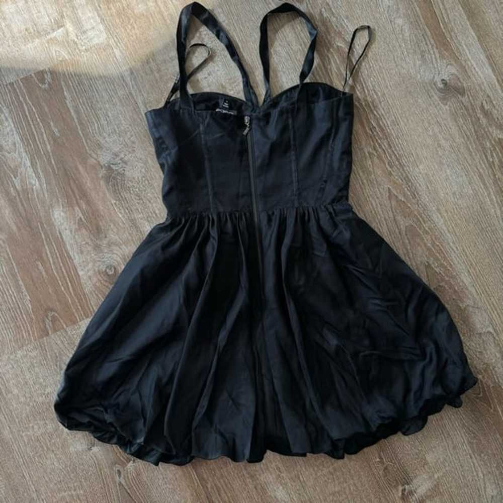 Black Bebe Vintage Corset Dress - image 5