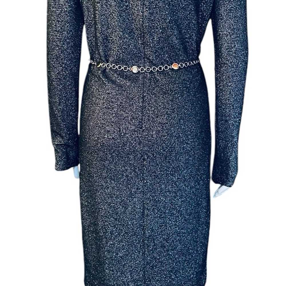 TED BAKER Shimmer Body Con Dress sz 5/US size 10/… - image 6