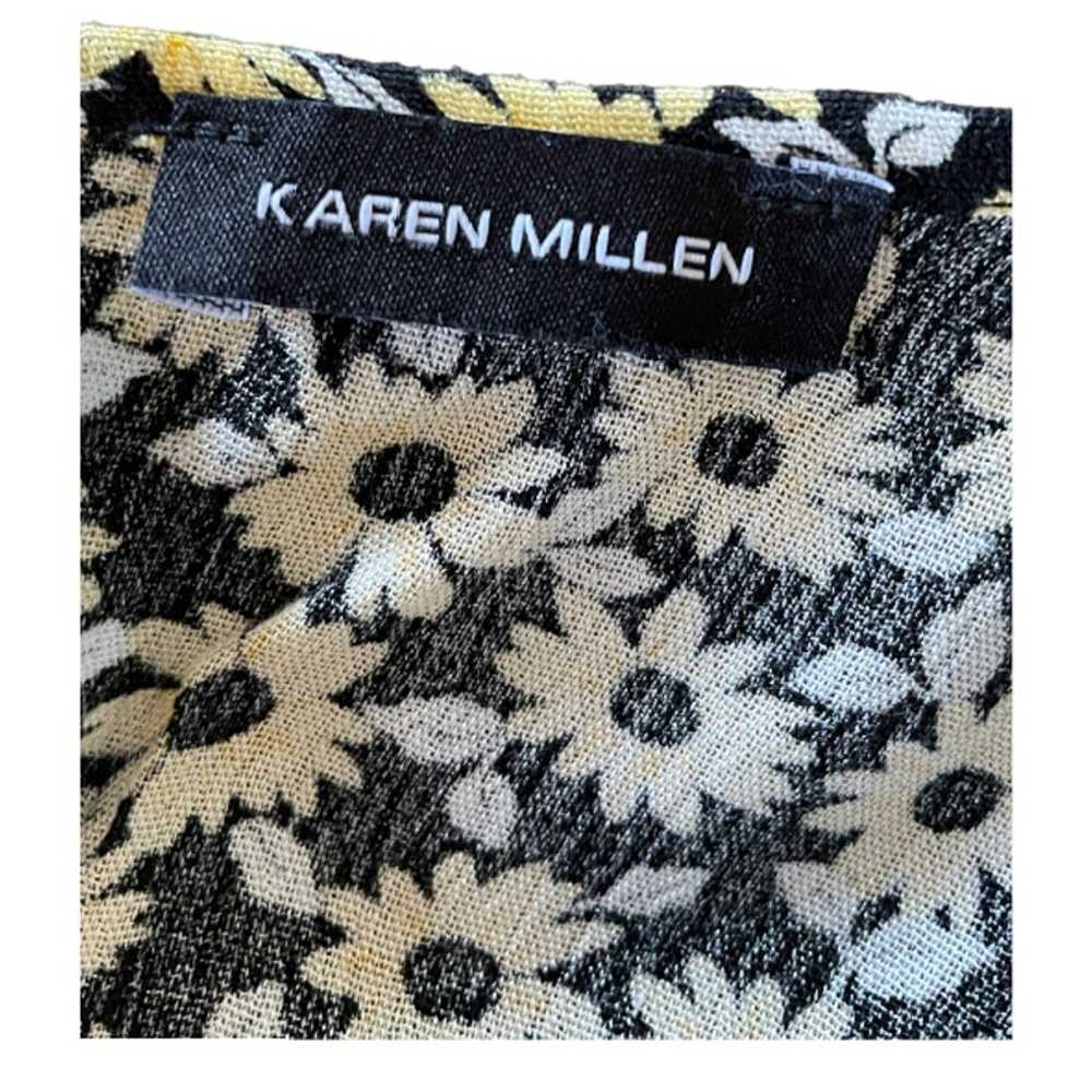 Karen Millen Sunflower Long Sleeve Lightweight Dr… - image 4