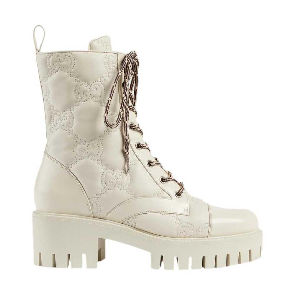 Gucci Leather boots - image 1