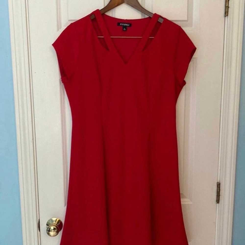 Roz & Ali Red Dress size XL - image 1