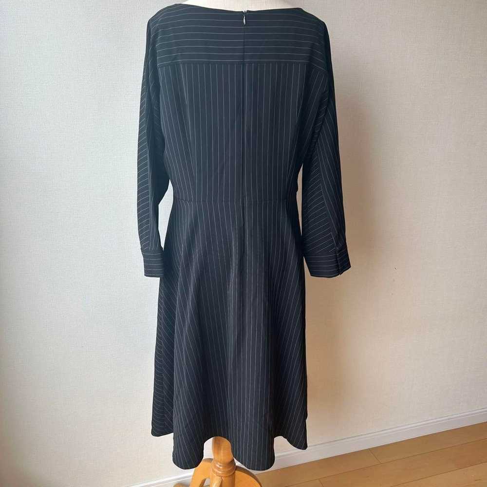 Cool Darljan Slimming Asymmetrical Stripe Dress 4… - image 4