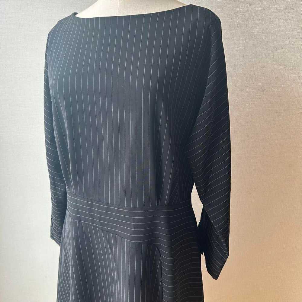 Cool Darljan Slimming Asymmetrical Stripe Dress 4… - image 5