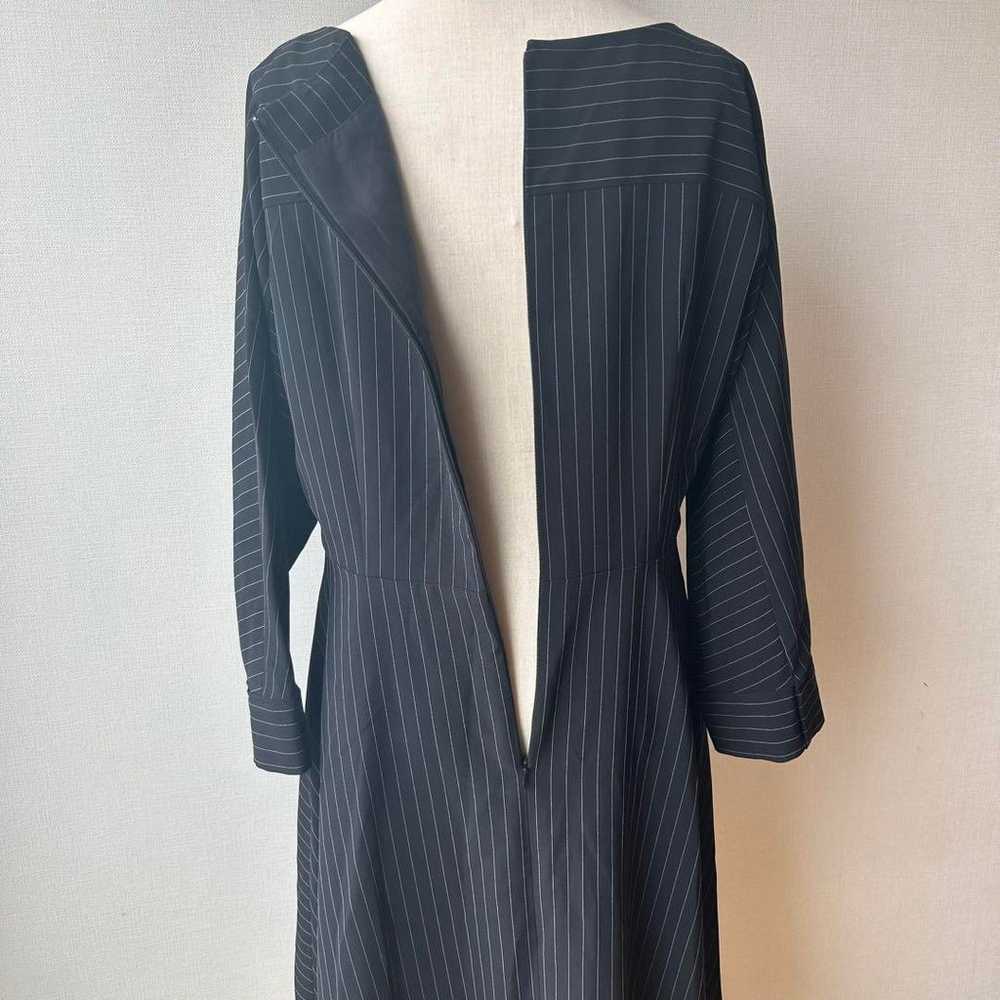 Cool Darljan Slimming Asymmetrical Stripe Dress 4… - image 6