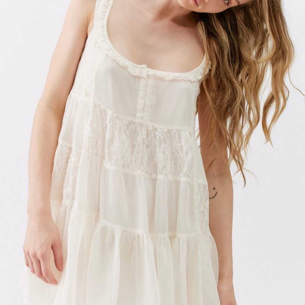 Urban outfitters Jillian Lace Babydoll Mini Dress… - image 2