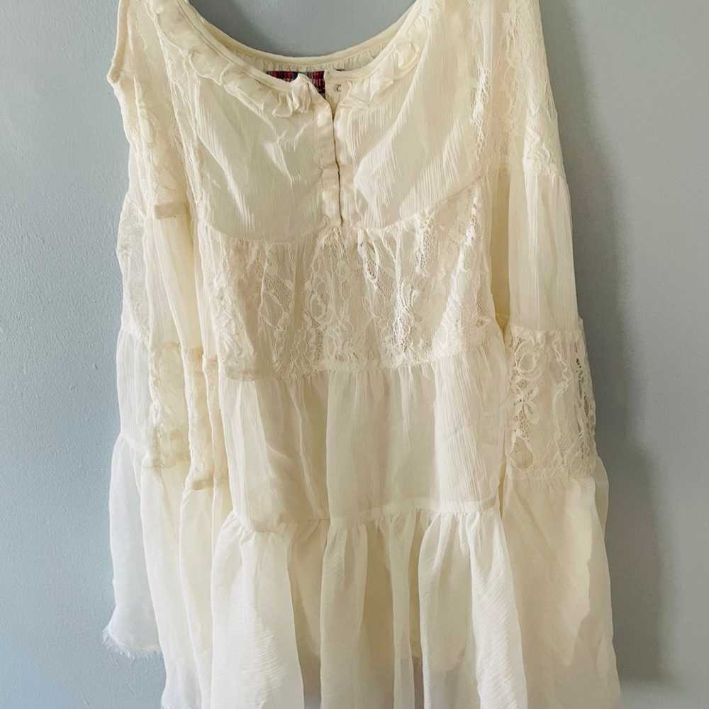 Urban outfitters Jillian Lace Babydoll Mini Dress… - image 5