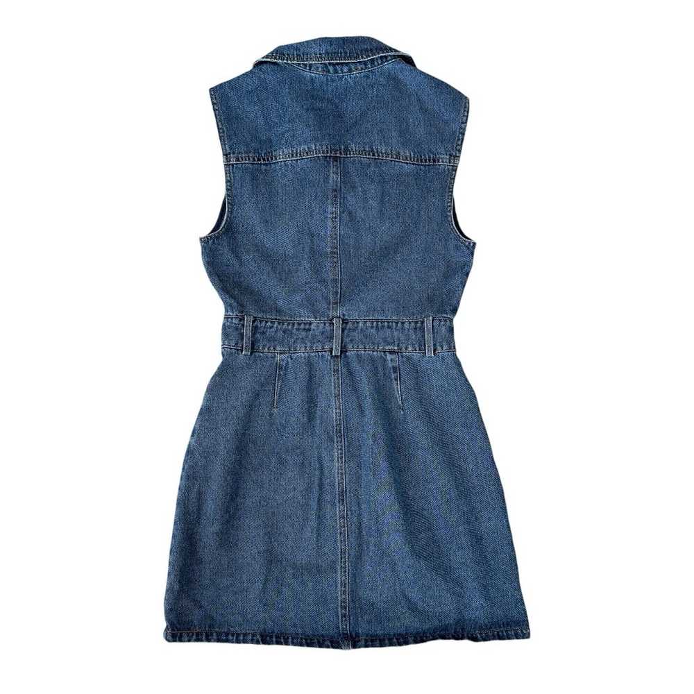 Lulus Ready to Charm Medium Wash Denim Mini Dress - image 6