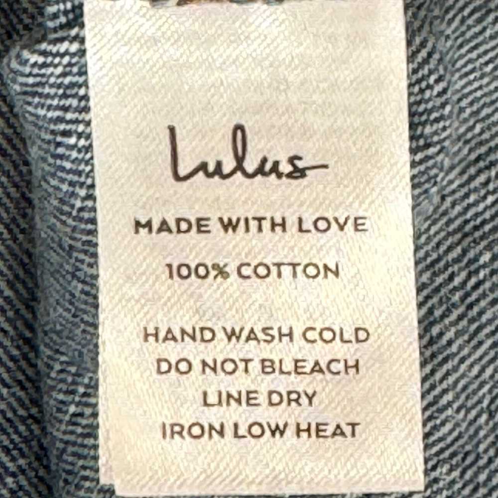 Lulus Ready to Charm Medium Wash Denim Mini Dress - image 9