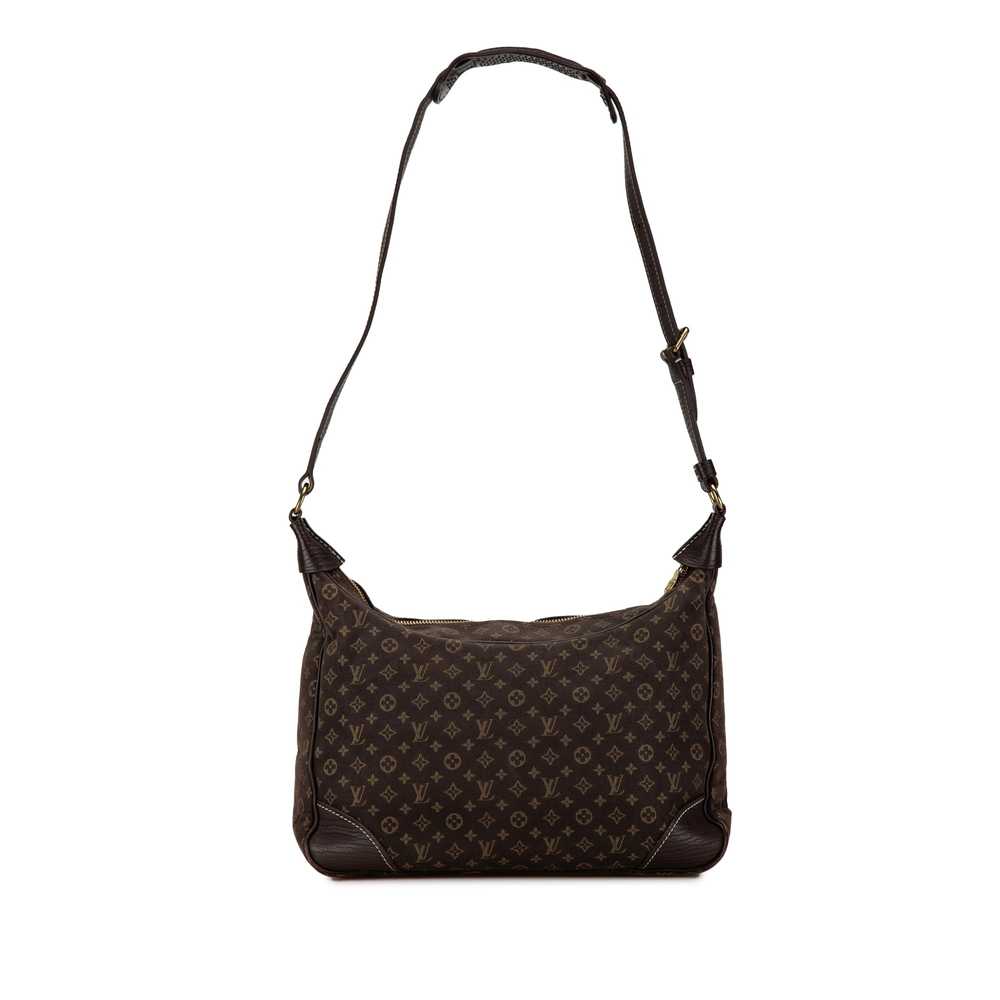 Black Louis Vuitton Monogram Mini Lin Boulogne Sh… - image 3