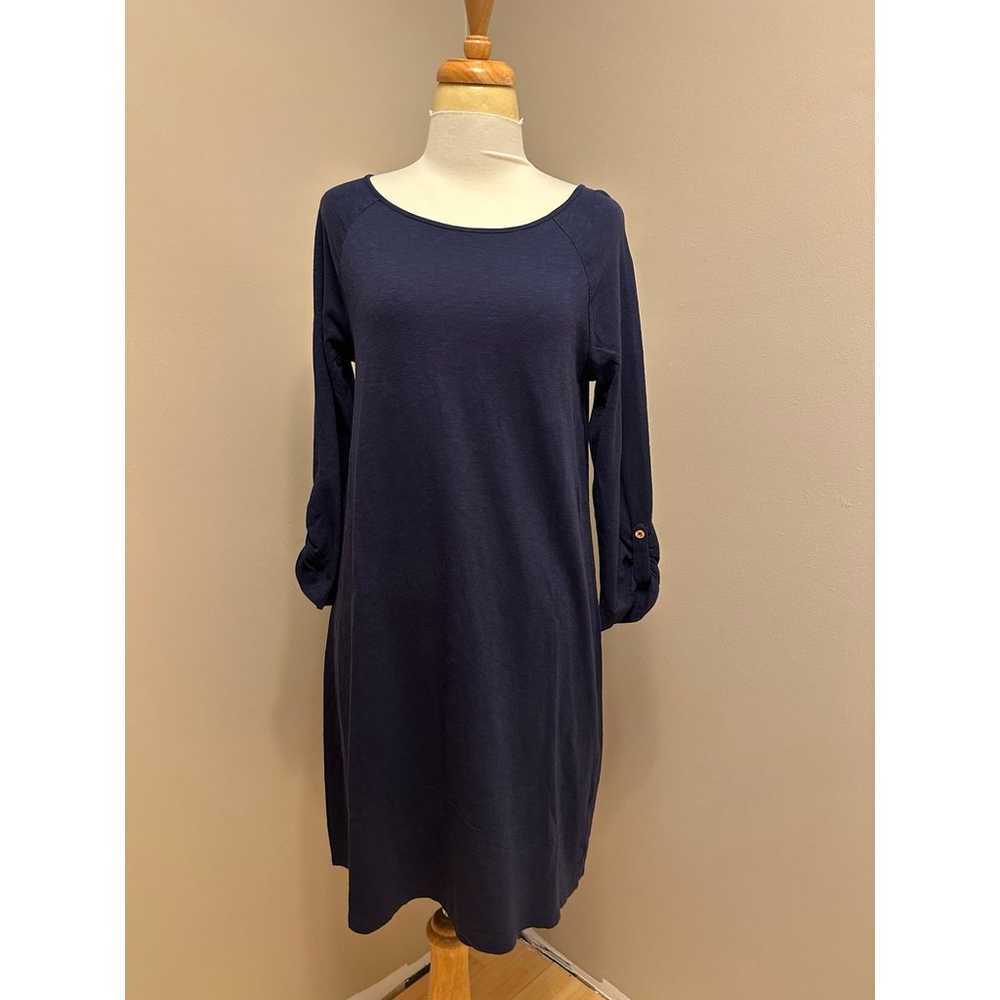 Lilly Pulitzer Women's Surfcrest Dress Navy Sz Me… - image 2