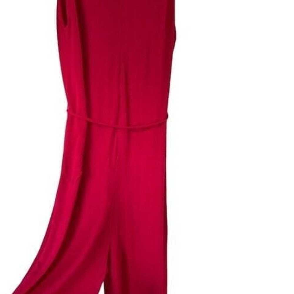 Zara Hot Pink Ribbed Sleeveless Jumpsuit Size Lar… - image 7