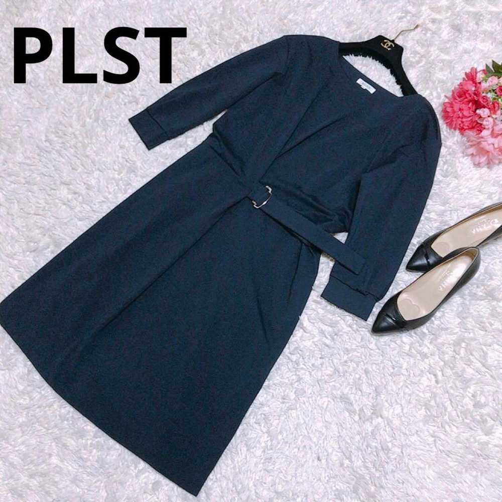 PLST Dress Navy S - image 1