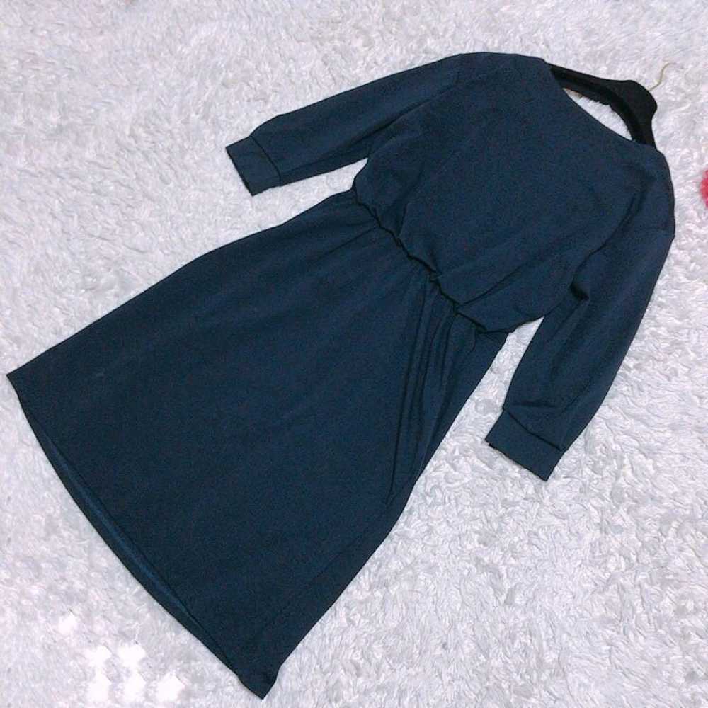 PLST Dress Navy S - image 6