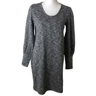 NEW Madewell Midi Sweater Dress Cotton Blend Heat… - image 1