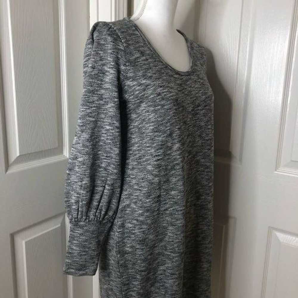 NEW Madewell Midi Sweater Dress Cotton Blend Heat… - image 2