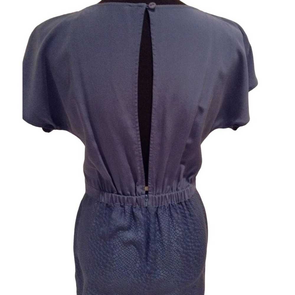 Silk Twelfth Street by Cynthia Vincent blue dress… - image 2