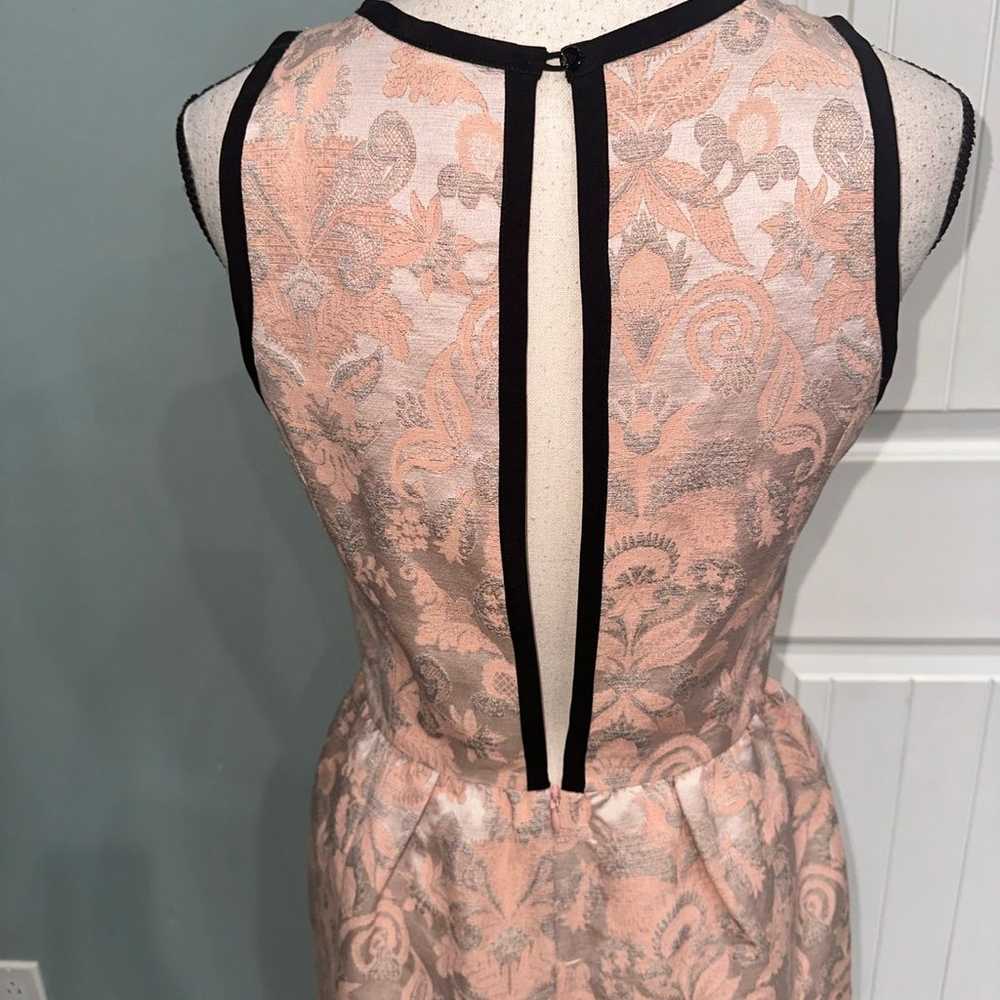 Wilfred Blush Pink Jacquard open back mini dress … - image 6