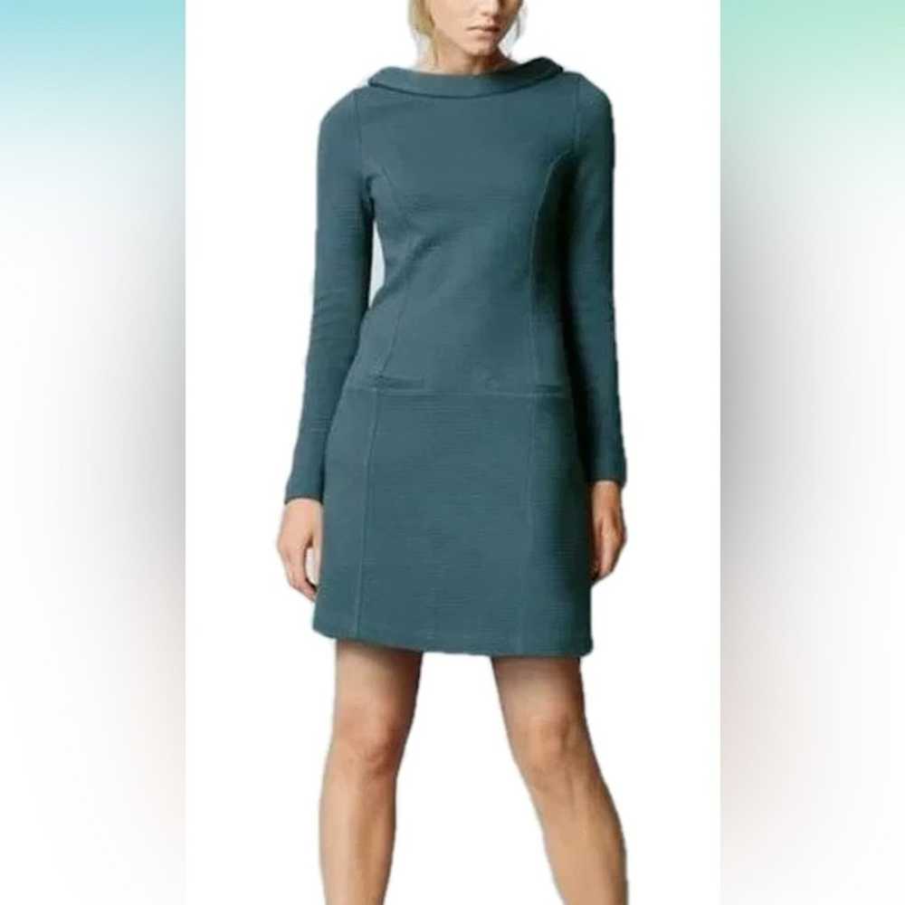 Boden Marion Ottoman Ribbed Knit Tunic Dress in M… - image 1