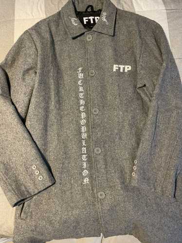 Fuck The Population FTP Trench Coat