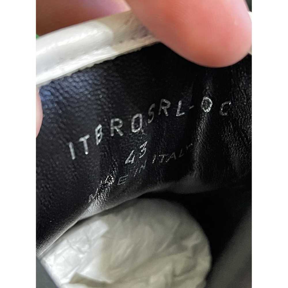 Burberry Leather low trainers - image 7