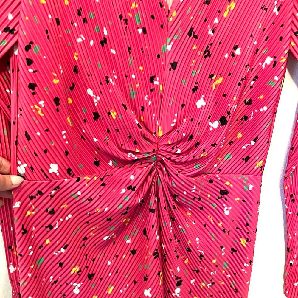 Rotate Birgerchristensen Pink Maxi Dress, Pink Pa… - image 7