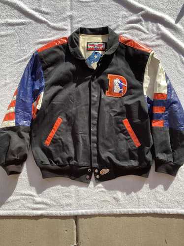 Jeff Hamilton × NFL × Vintage Vtg NFL Denver Bronc