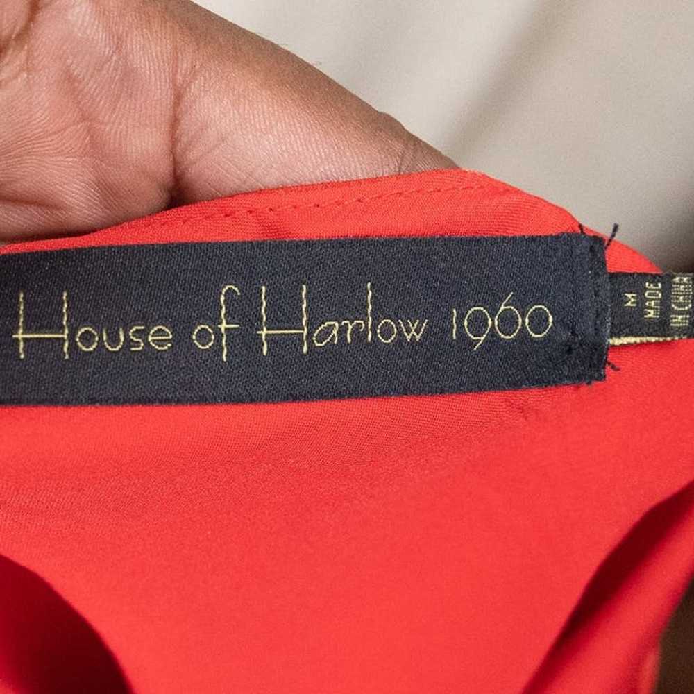 House of Harlow 1960 Red Slip Mini Dress M - image 3