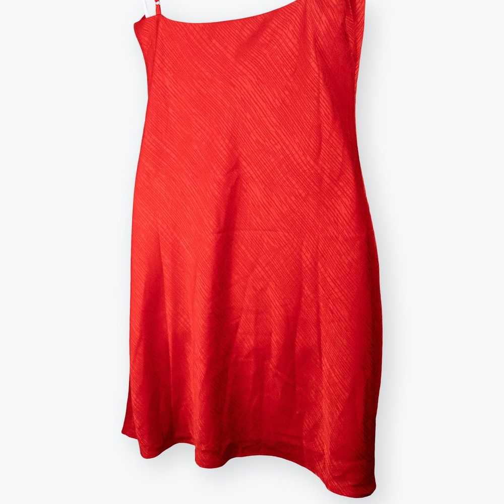 House of Harlow 1960 Red Slip Mini Dress M - image 4