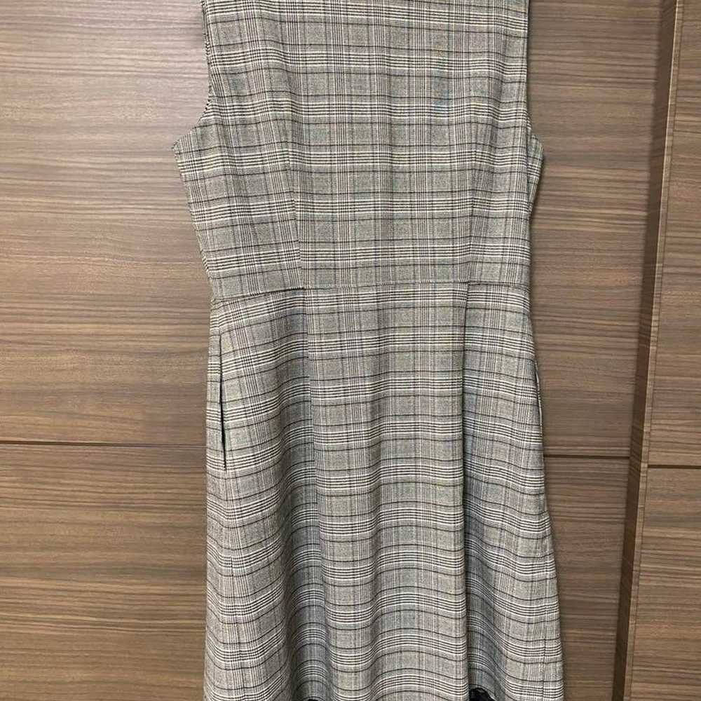 L'est Rose Check Pattern Sleeveless Dress Size 2 - image 2