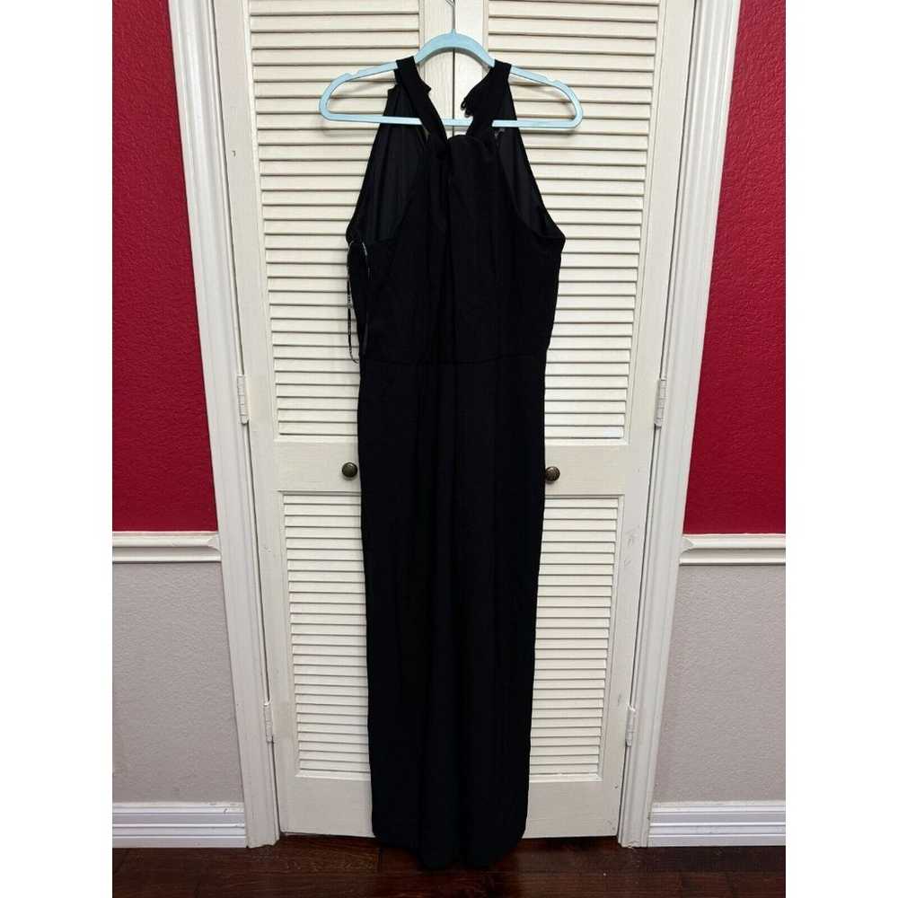 Julia Jordan Halter Neck Wide Leg Jumpsuit Size 14 - image 7