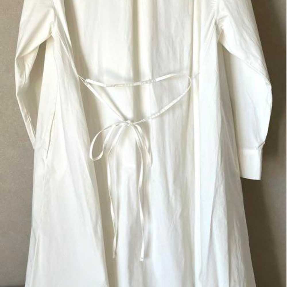 【Almost unused】GAP White Shirt Dress Long Sleeve … - image 3