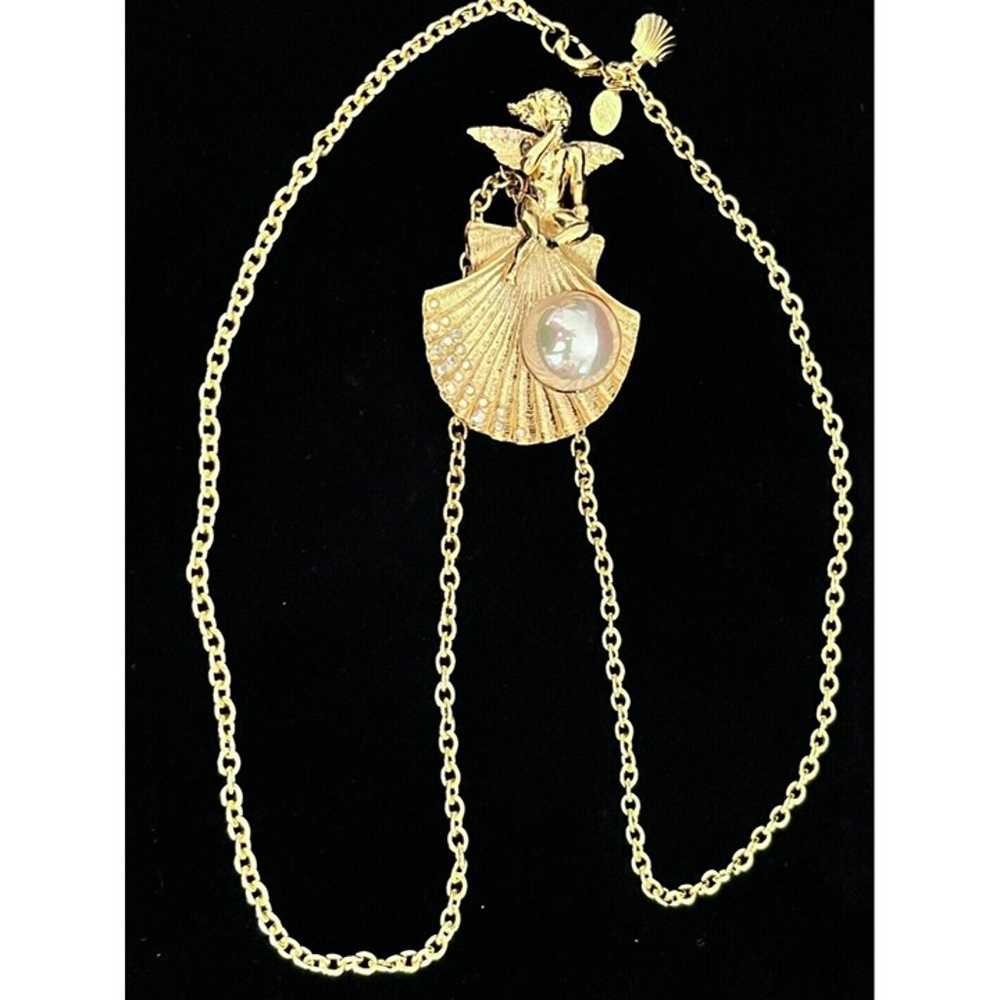 Kirks Folly Whispering Angel  Necklace Detachable… - image 2