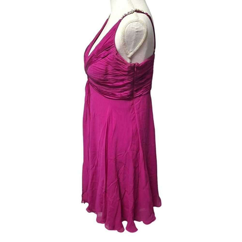 Adrianna Papell Boutique Dress Pink Spaghetti Str… - image 2