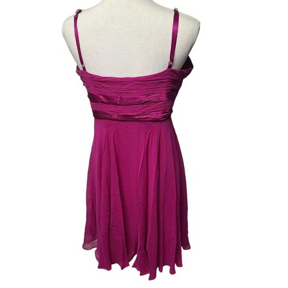 Adrianna Papell Boutique Dress Pink Spaghetti Str… - image 3