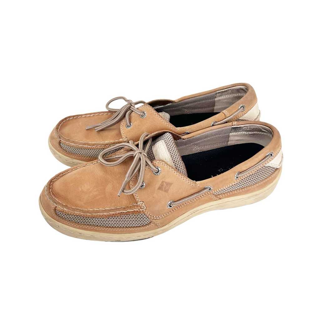 Sperry Sperry Topsider Tan Leather Tarpon 2 Eye B… - image 3