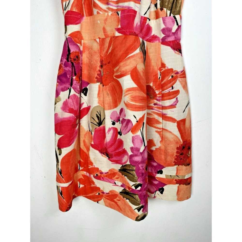 Eliza J. High Neck Spring Floral Preppy Summer Fe… - image 4