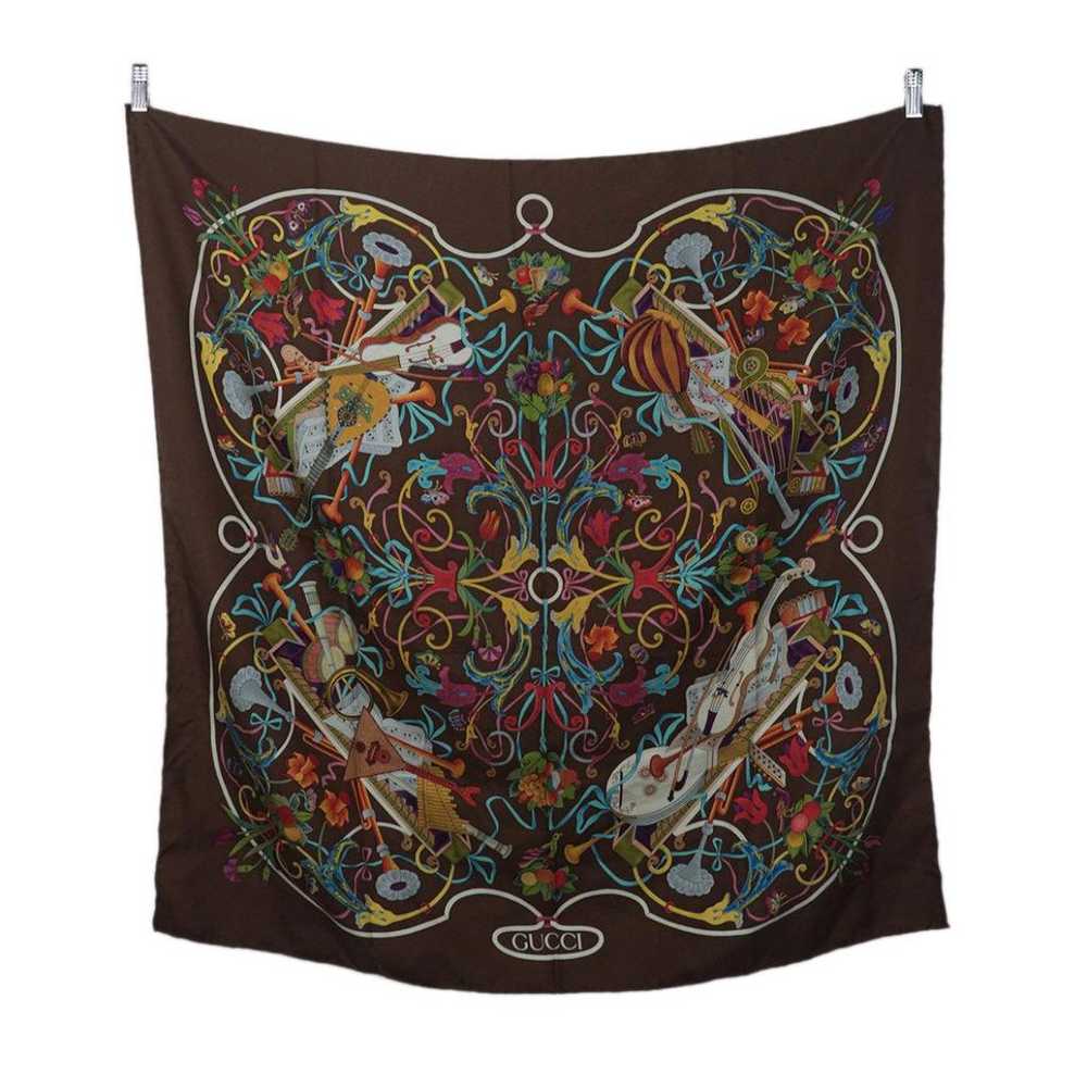 Gucci Silk scarf - image 5