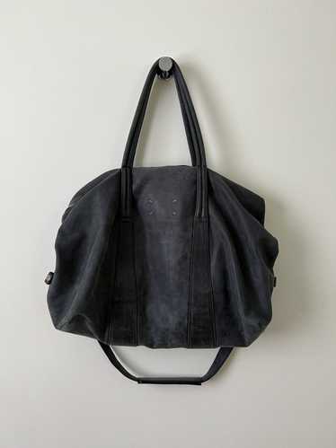 Maison Margiela Leather Weekender Duffle Bag