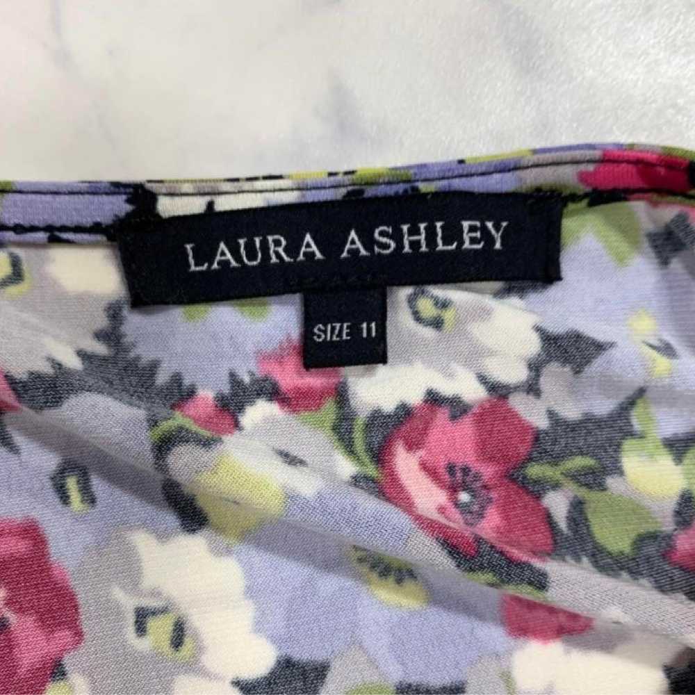 LAURA ASHLEY Stretch Waist Ribbon Floral Pattern … - image 8