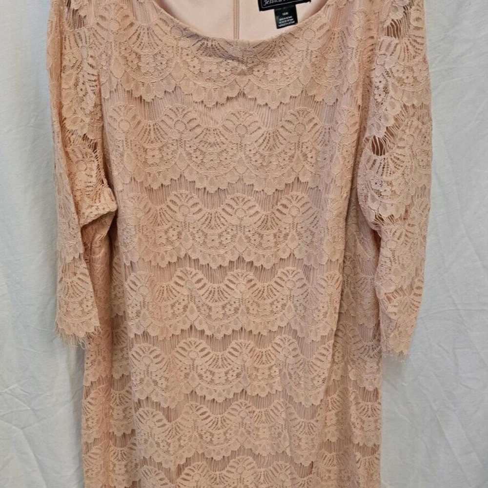 Jessica Howard Lace Sheath Bohemian Romantic Pink… - image 7